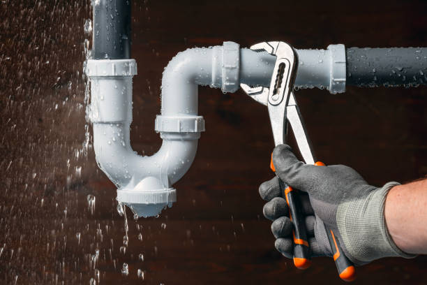 Professional Sewer Line Repair technician working in Burlington, OH